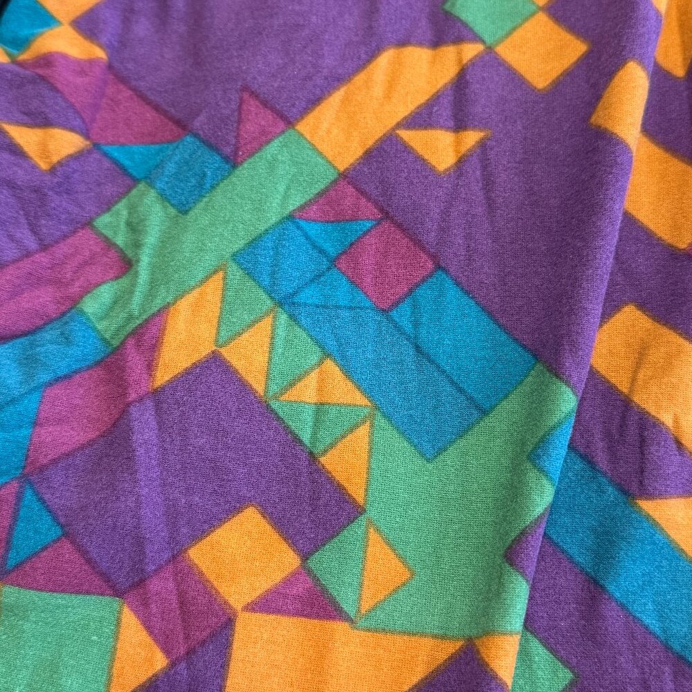 Lularoe Buttery Soft Leggings New Size Os 4 Fun P… - image 2